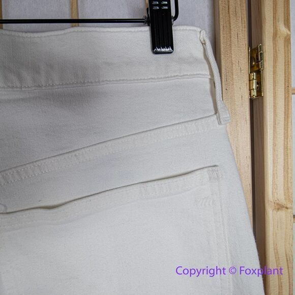 NEW Madewell The‎ Perfect Vintage Wide-Leg Crop Jean Tile White, 31 - Picture 12 of 16